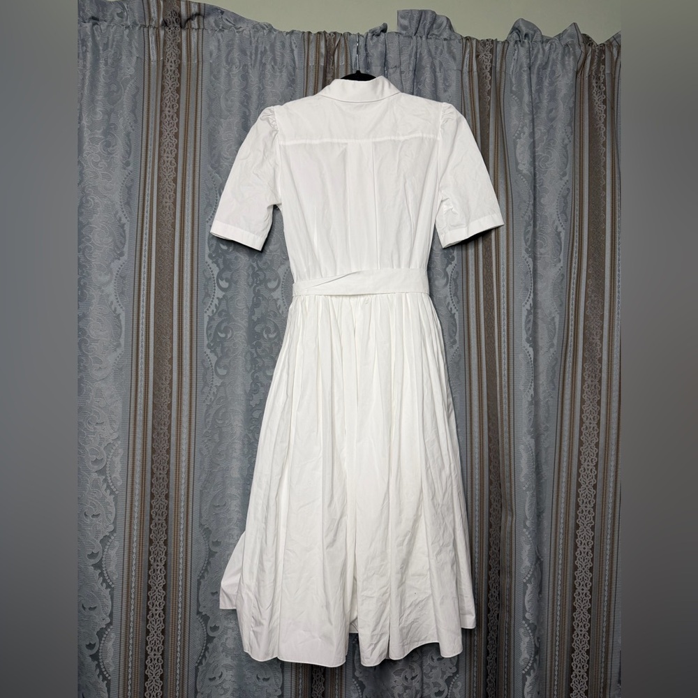 Dolce & Gabbana Cotton Calf Length Shirt Dress - Picture 7 of 8